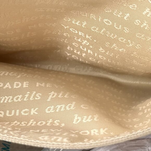 Kate Spade Cedar Street Daisy Tote Green Floral Leather Zip Closure & Wallet - Picture 10 of 16